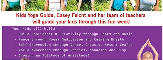 Kids Yoga/Tween Camps ~ Camp Gratitude ~ Summer Camps - Denver, CO