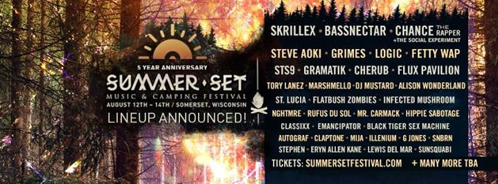 Summer Set Music & Camping Festival 2016 - OFFICIAL - Somerset, WI