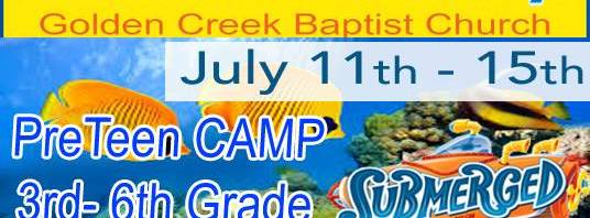 3rd-6th Grade: PreTeen Camp - Liberty, SC