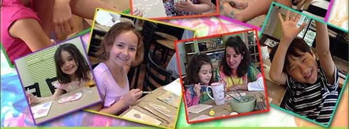 No School AM Kid's Art Camp Paint Clay Mobile & Pottery Piece - Jenkintown, PA