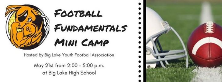 BLYFA's 2017 Football Fundamentals Mini Camp! - Big Lake, MN