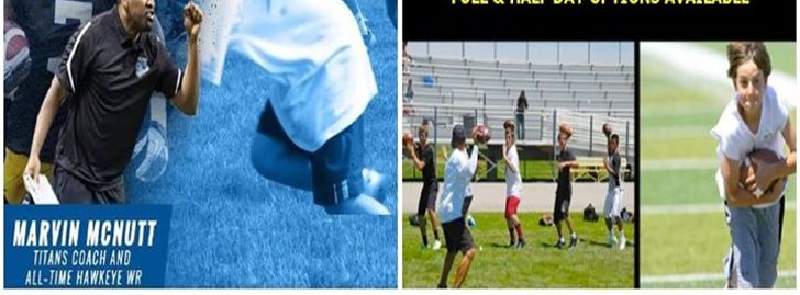 Marvin McNutt Titans Youth Football Camp-Marion - Marion, IA