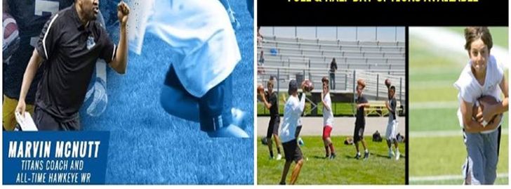 Marvin McNutt Titans Youth Football Camp-Marion - Marion, IA