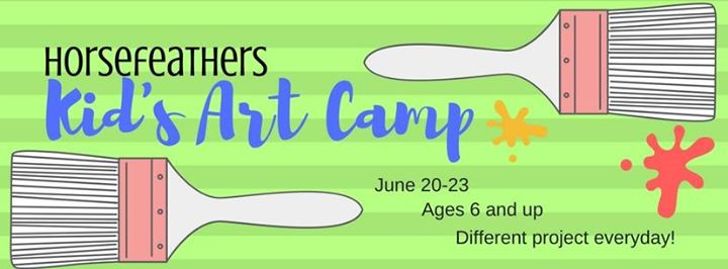 Kid's Art Camp! June 20-23! - Clarksville, TN