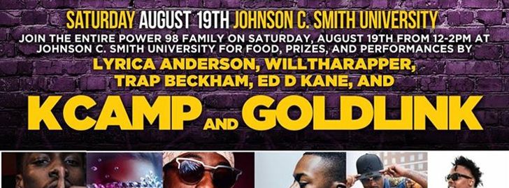 Power 98 Summer Block Party With K CAMP! - Charlotte, NC