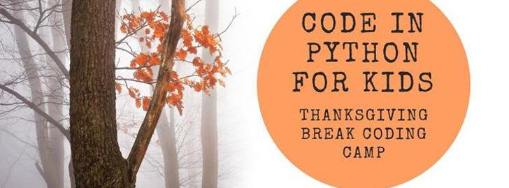 Code in Python for Kids (Ages 10-16) | Thanksgiving Break Coding Camp - Fremont, CA