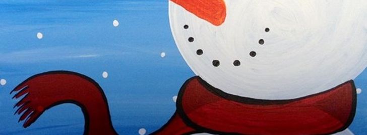 $35 Little Brushes Kid's Camp: Frosty Friends! - Garland, TX