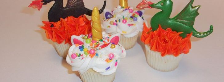 Kid's Camp: Dragon & Unicorn Cupcakes - San Antonio, TX