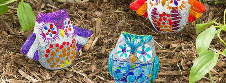 Paint-Your-Own Garden Art: Kid's Half Day Camp - Ridgefield, CT