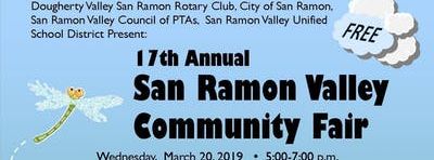 Vendor Registration for the San Ramon Valley Community Fair 2019