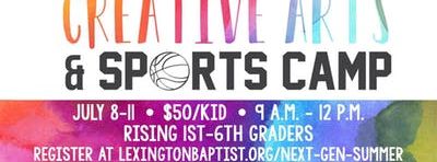 LexKids Summer Creative Arts and Sports Camp