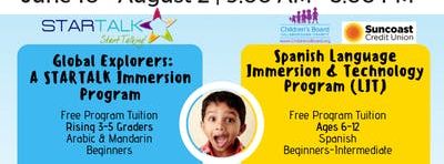 Global Explorers: A STARTALK Immersion Program (Summer Arabic & Mandarin)