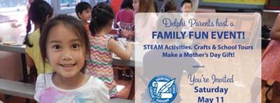 Delphi Parents Host:  Family Fun Event for Mother's Day