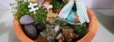 Afternoon Summer Craft Camp: Fairy Garden and Painted Peg Board