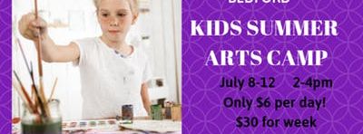 Central Arts of Bedford Kids Summer Arts Camp July 8-12